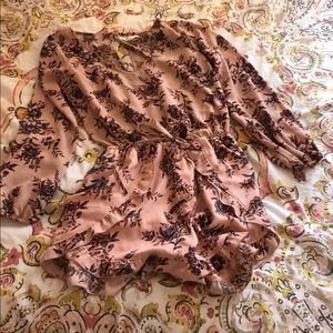 A&F Long sleeve romper